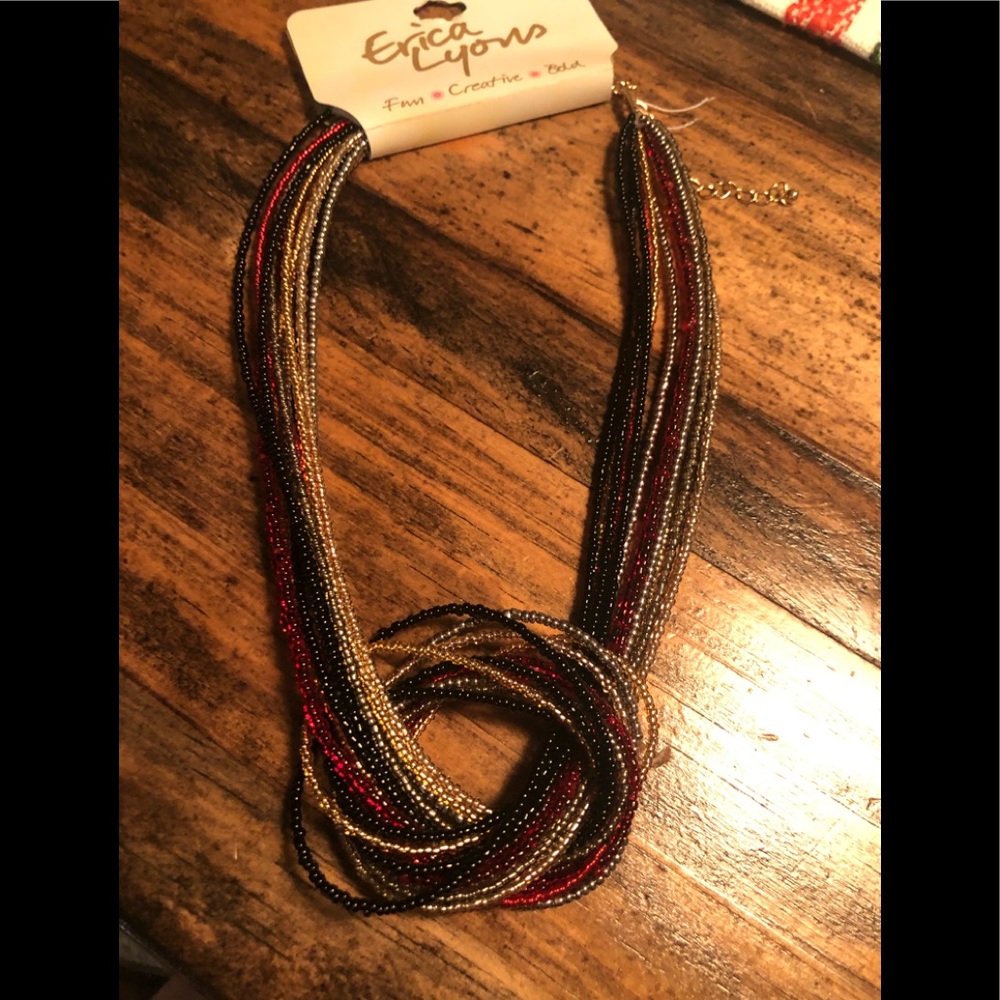 Erica Lyons beaded necklace